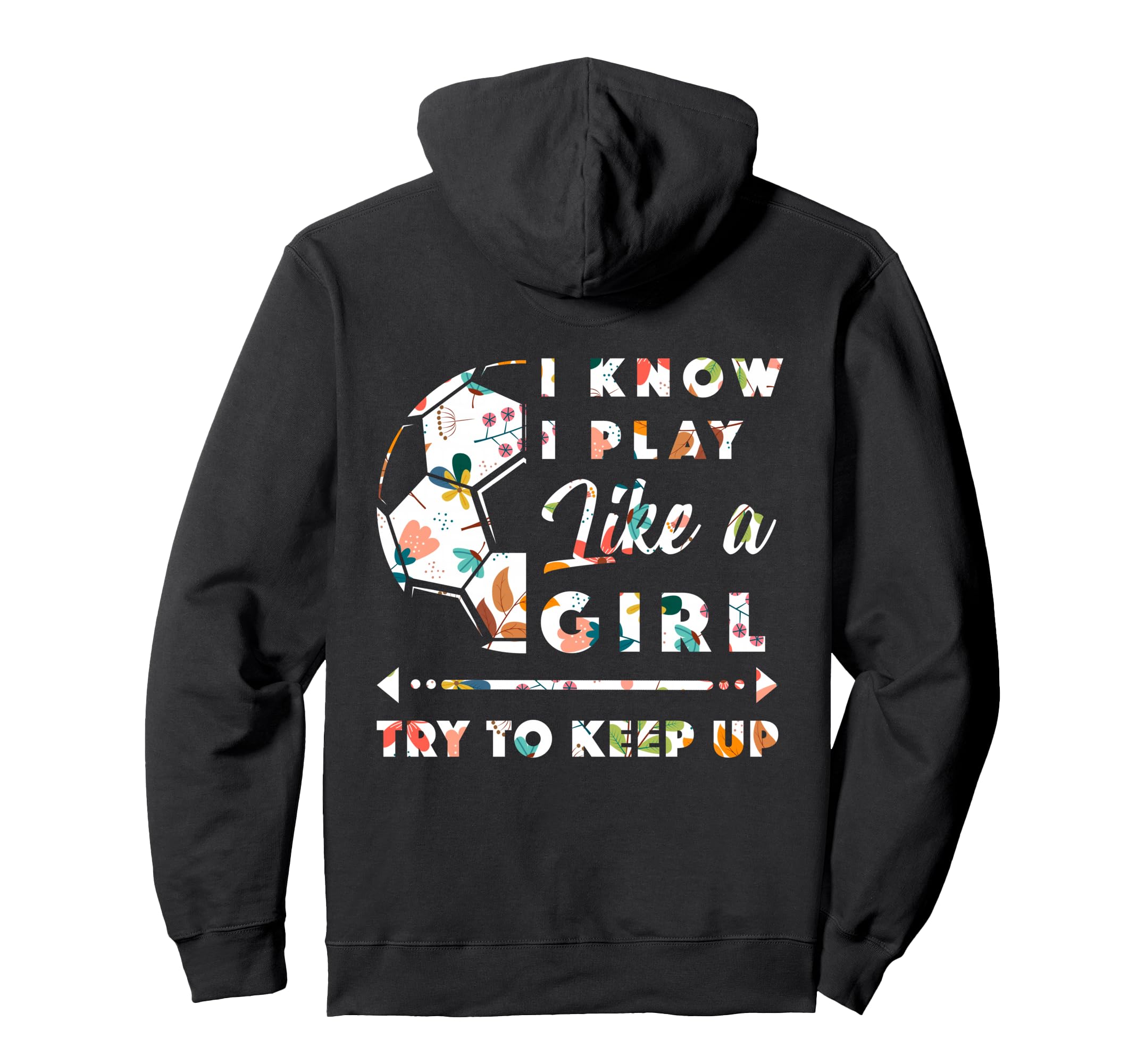 Soccer And Soccer Playing Team Hoodie - Casual Everyday Wear for Adults