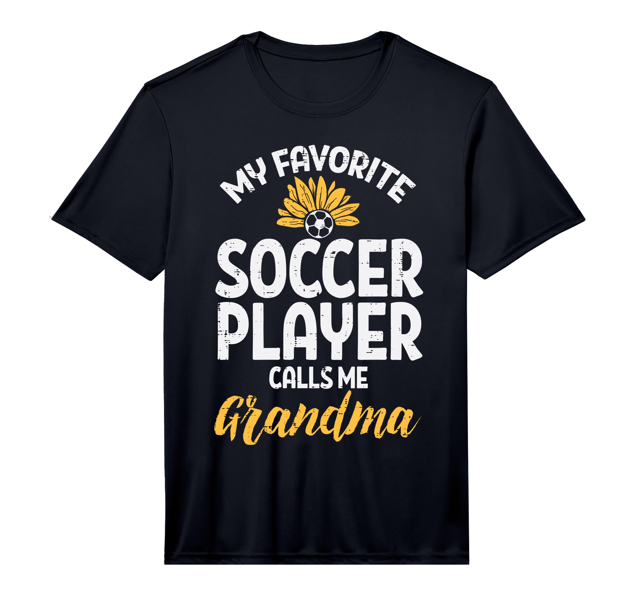 Mens My Favorite Soccer Player Grandma T-Shirt - Unique Graphic Unisex