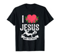 I Love Jesus And Football Soccer T-Shirt - Casual Everyday Wear for Adults