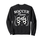 Soccer Mama Coquette Soccer Mom Sweatshirt - Minimalist Print Men Women