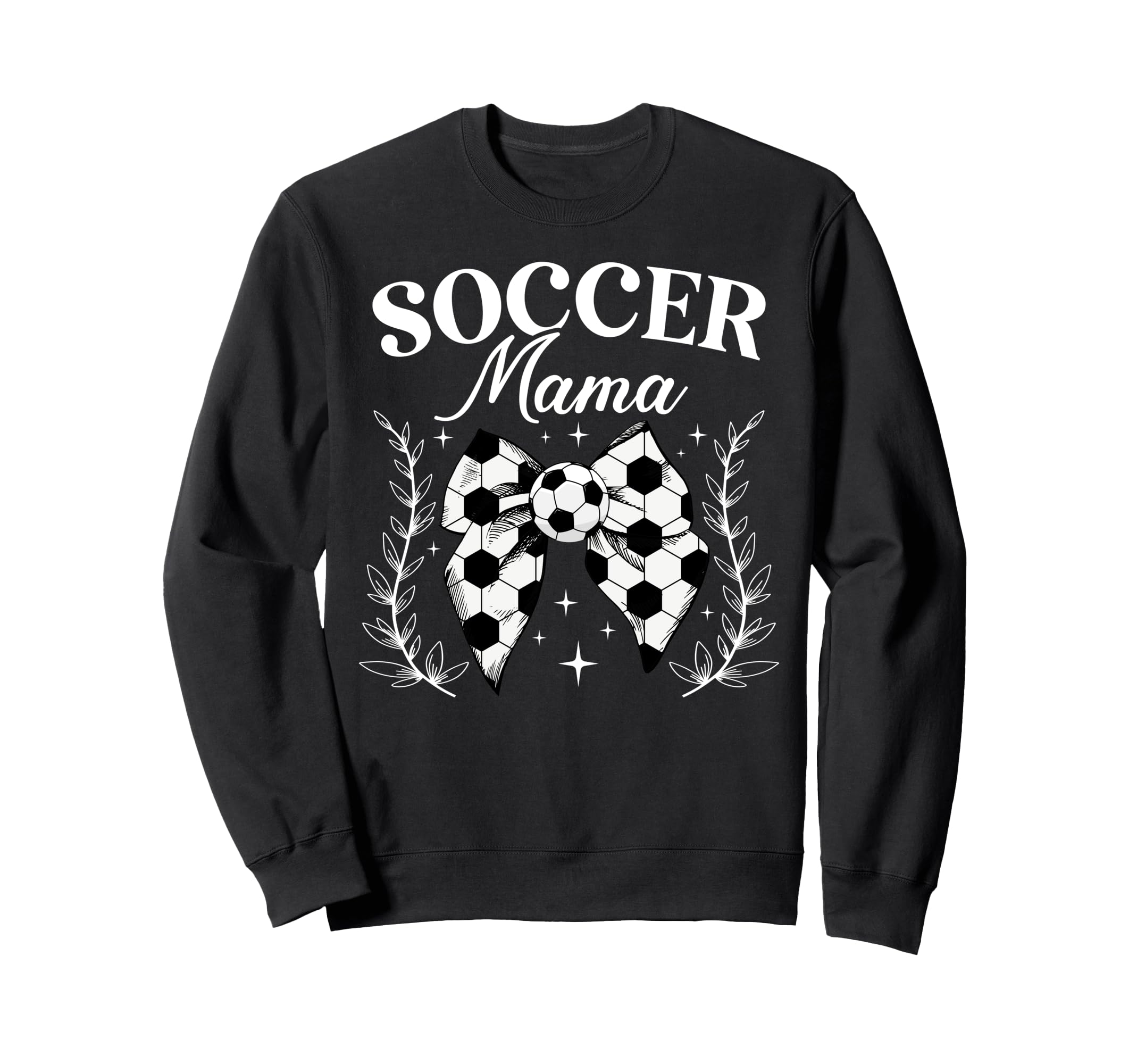 Soccer Mama Coquette Soccer Mom Sweatshirt - Minimalist Print Men Women