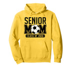 Senior Mom Class 2026 Soccer Mom Hoodie - Custom Art Print for Adults