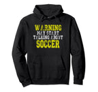 Football Football Player Eat Sleep Hoodie - Casual Everyday Wear Unisex