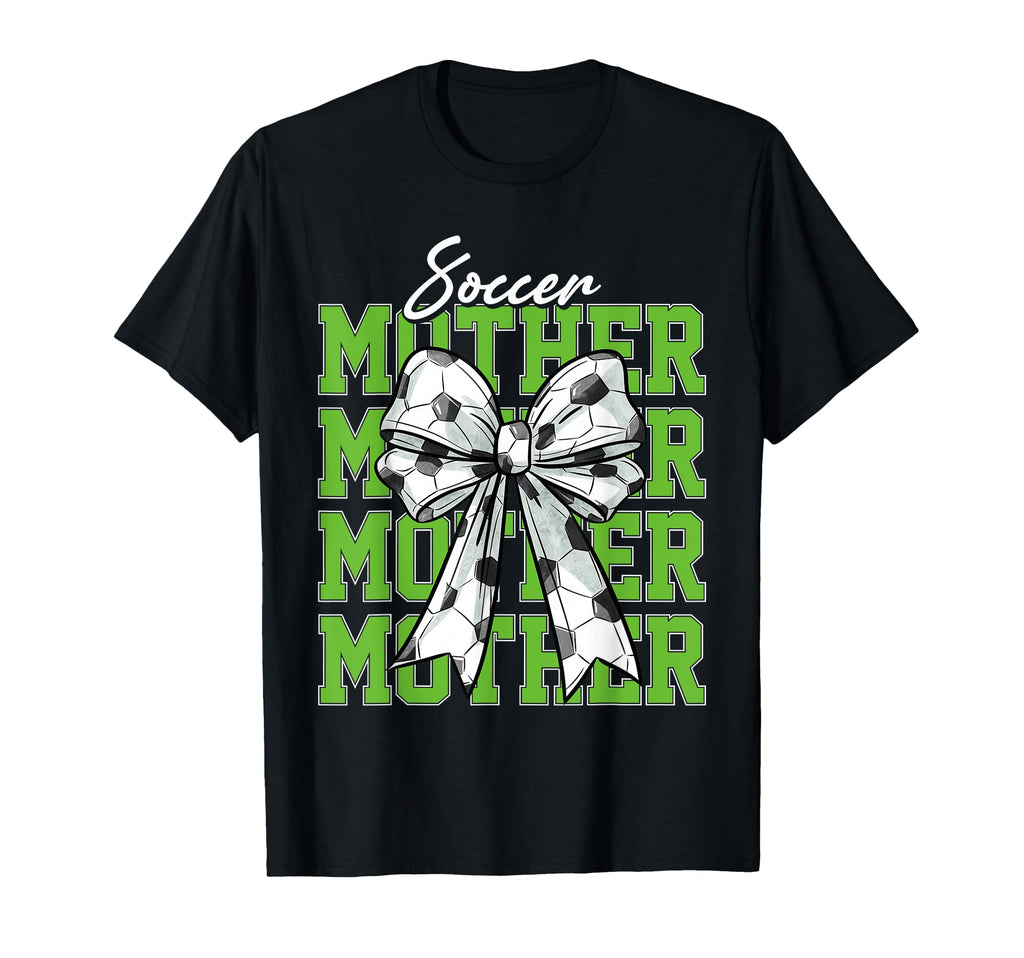 Mom Supporter Mama Soccer Mother T-Shirt - Unique Graphic for Adults