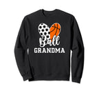 Ball Grandma Heart Soccer Basketball Sweatshirt - Streetwear Style Unisex