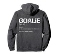 Hockey Goalie Gear Soccer Goalkeeper Hoodie - Aesthetic Graphic Unisex
