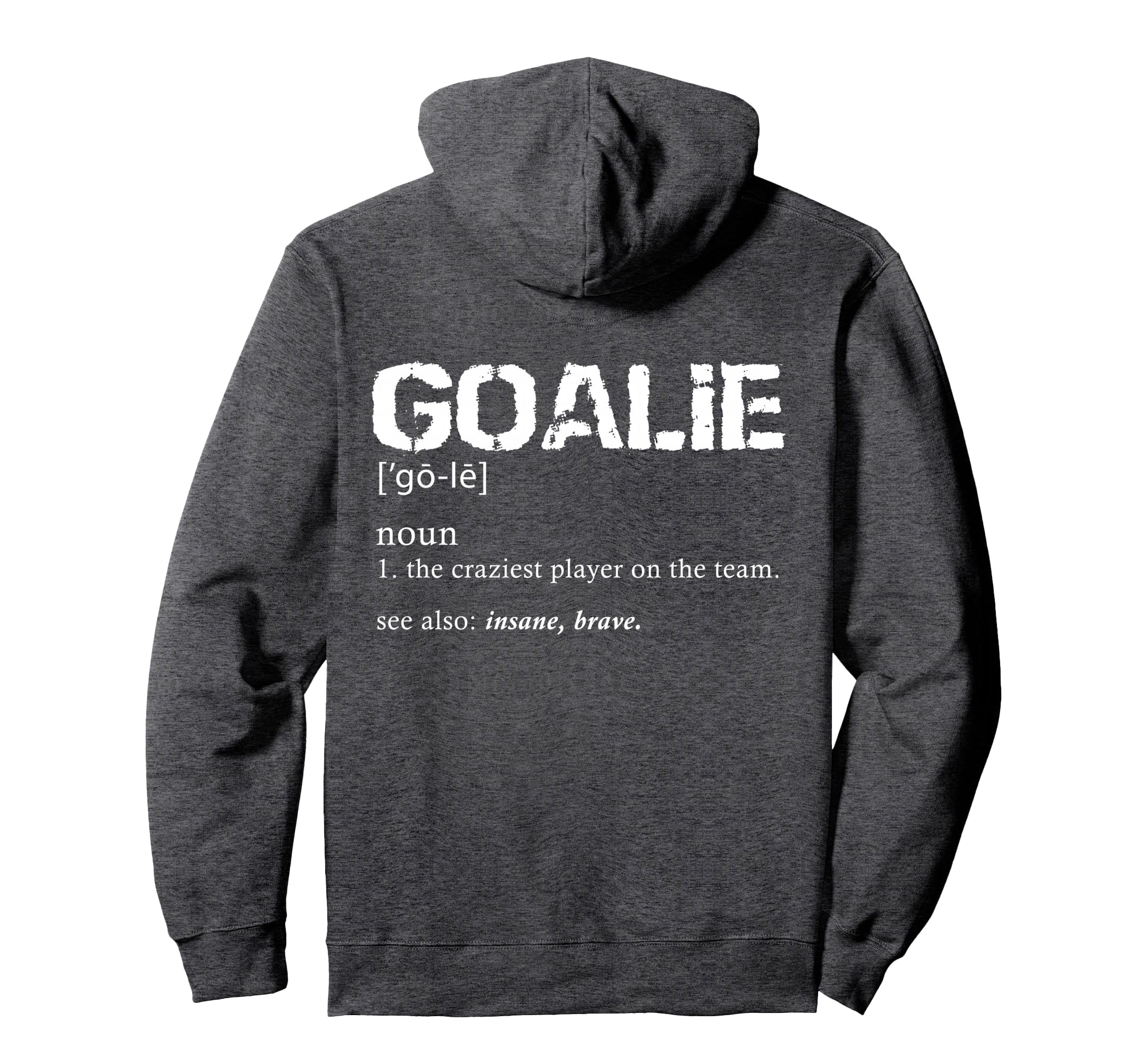 Hockey Goalie Gear Soccer Goalkeeper Hoodie - Aesthetic Graphic Unisex