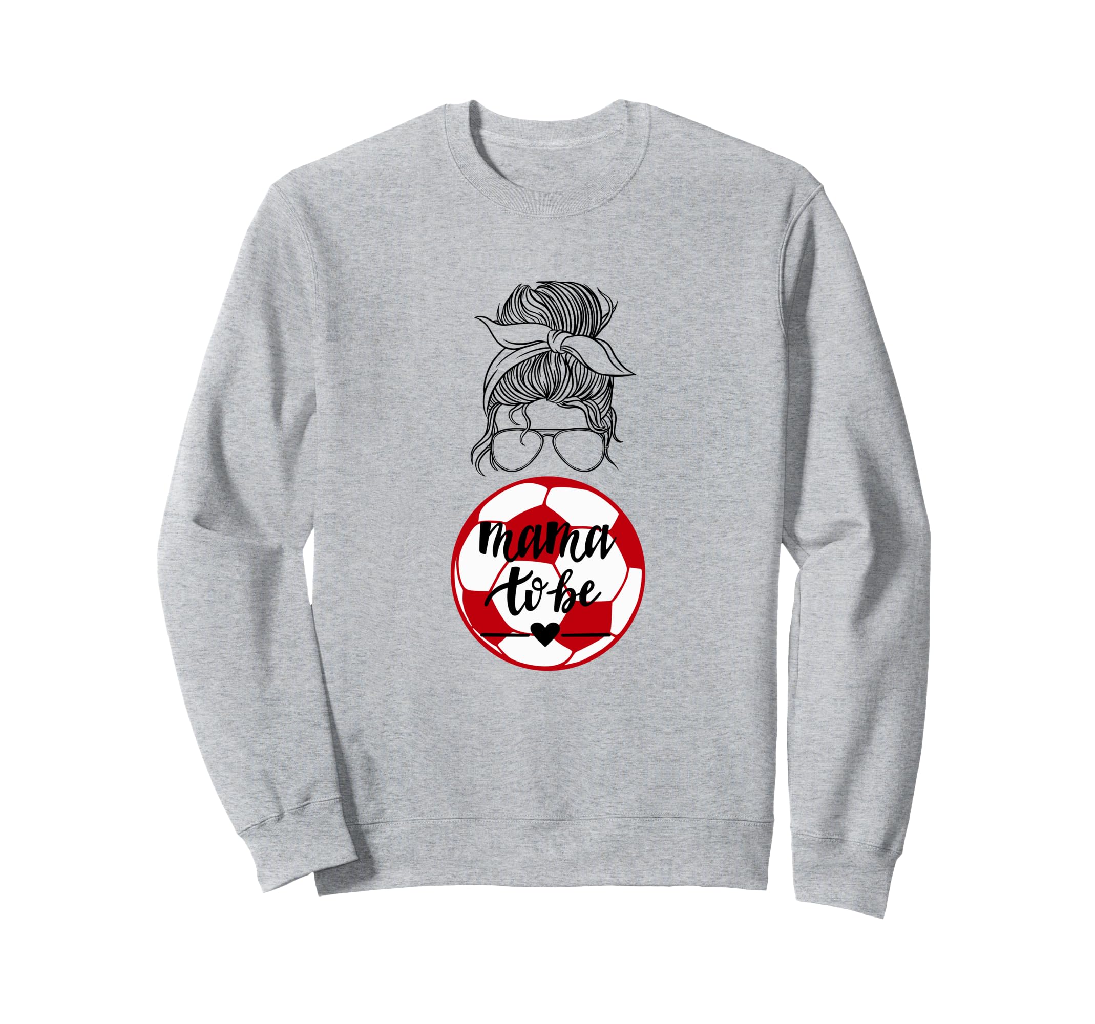 Soccer Mom Sports Gameday Mama Sweatshirt - Casual Everyday Wear Unisex