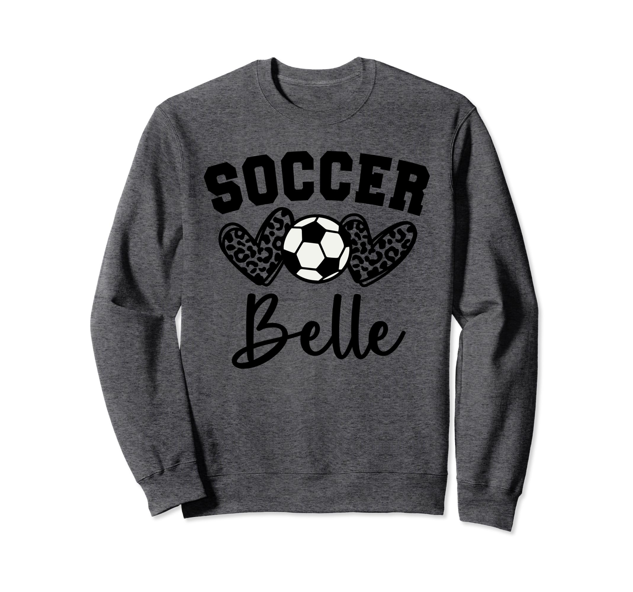 Soccer Belle Matching Family Soccer Sweatshirt - Novelty Apparel Men Women