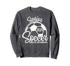 Senior Soccer Great Grandma 2024 Sweatshirt - Unique Graphic for Adults