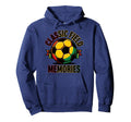Soccer Ball Field Memories Hoodie - Unique Graphic for Adults