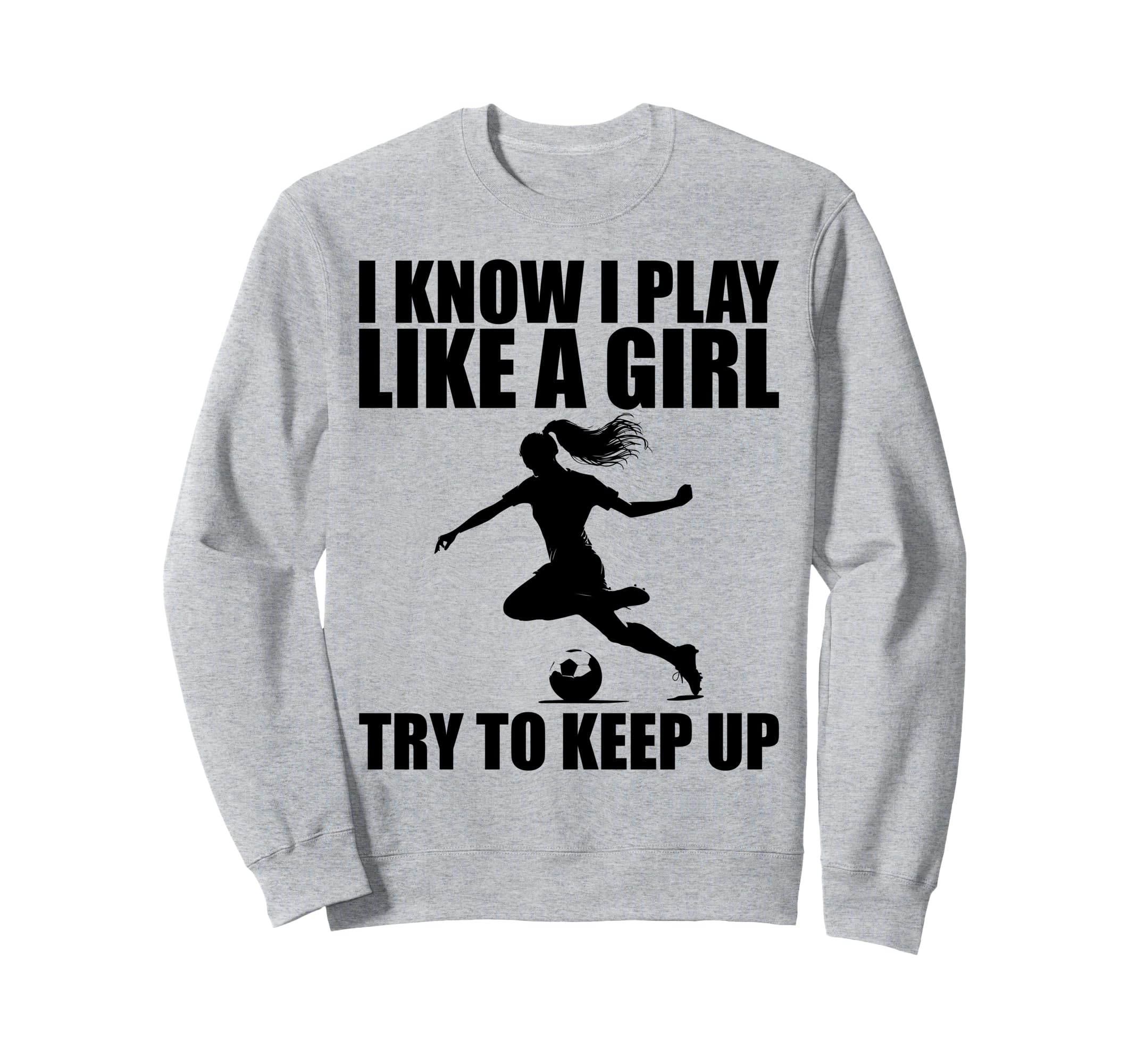 Funny Soccer Art Soccer Player Sweatshirt - Streetwear Style for Adults
