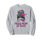 Mom Both Proud Soccer And Dance Sweatshirt - Custom Art Print Men Women