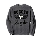 Soccer Zayde Matching Family Sweatshirt - Aesthetic Graphic Men Women