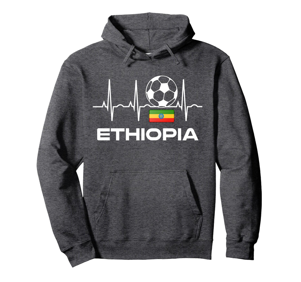 Ethiopia Soccer Jersey Ethiopian Hoodie - Trendy Graphic for Adults
