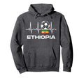 Ethiopia Soccer Jersey Ethiopian Hoodie - Trendy Graphic for Adults