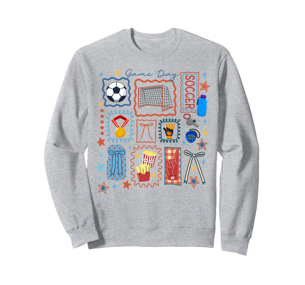 Soccer Player Soccer Lover Game Sweatshirt - Aesthetic Graphic for Adults