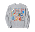 Soccer Player Soccer Lover Game Sweatshirt - Aesthetic Graphic for Adults
