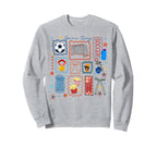 Soccer Player Soccer Lover Game Sweatshirt - Aesthetic Graphic for Adults