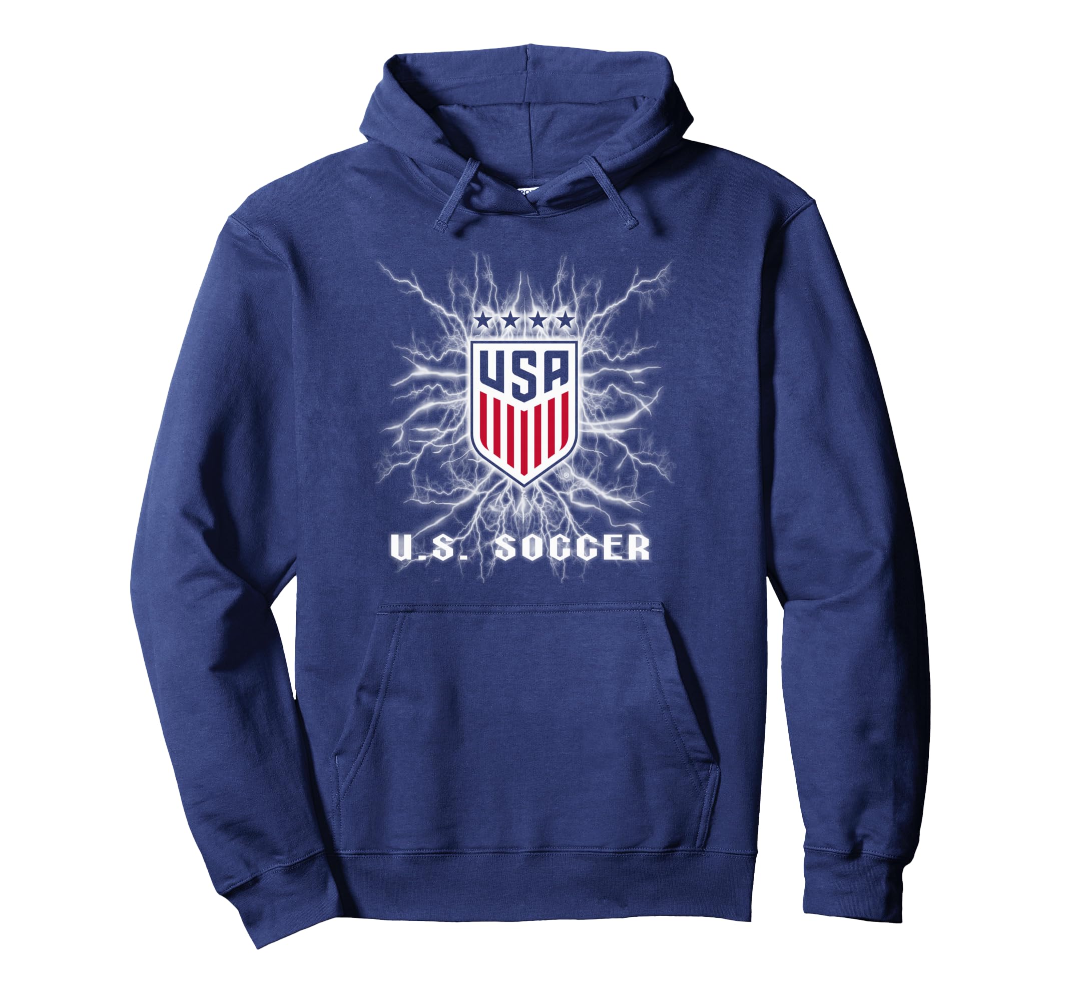 U S Soccer Electricity Uswnt Womens Hoodie - Minimalist Print Unisex
