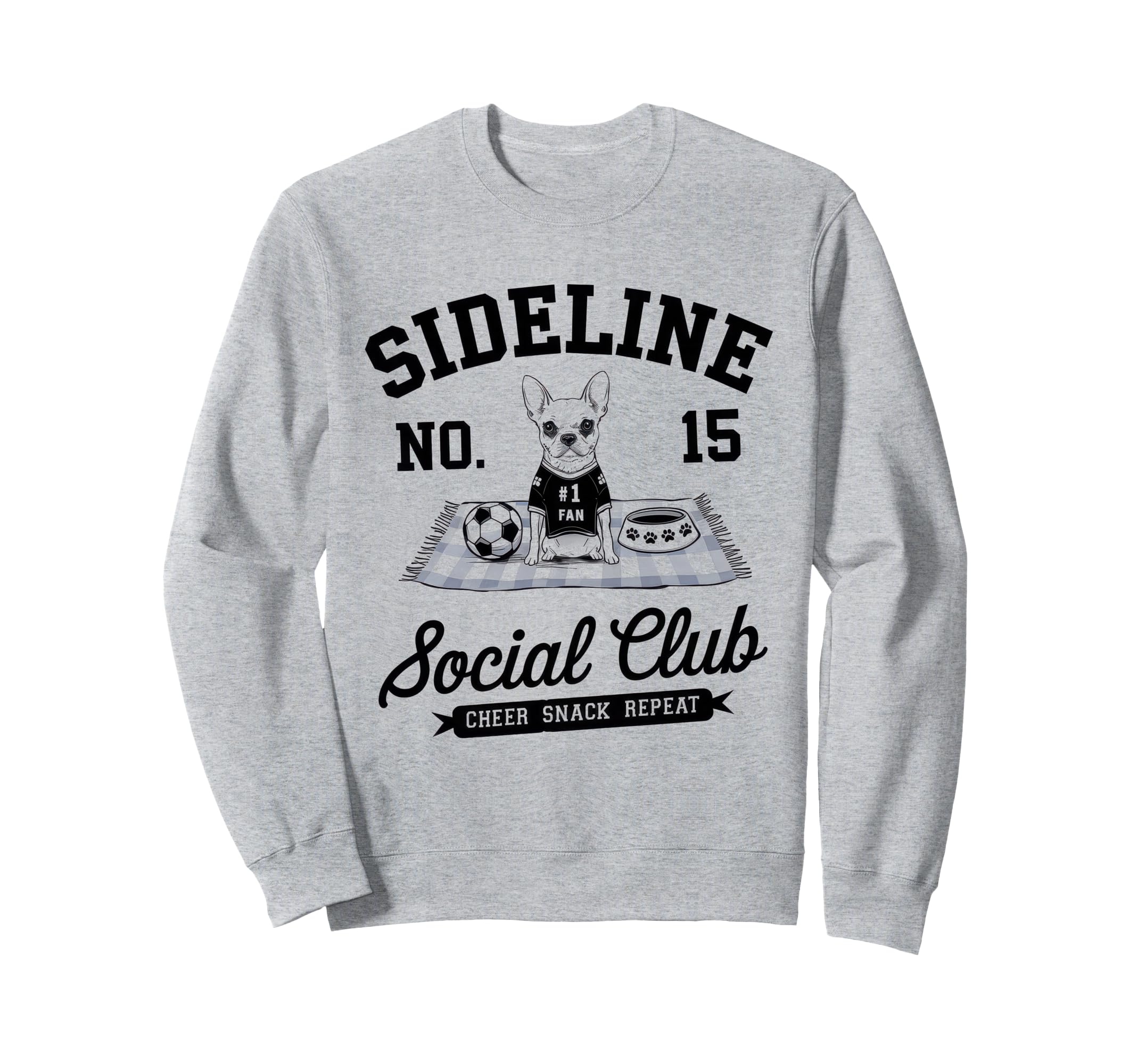 Sideline Social Club Soccer Mom Sweatshirt - Casual Everyday Wear Unisex