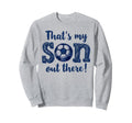 Proud Soccer Dad Parent Soccer Mom Sweatshirt - Minimalist Print Men Women