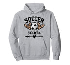 Soccer Coach Womens Soccer Coach Game Hoodie - Novelty Apparel for Adults