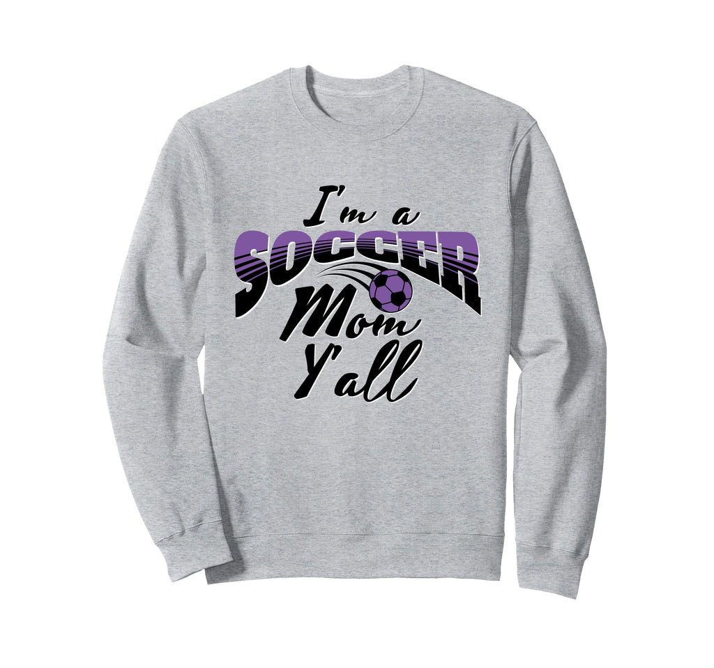 Mom Soccer Lover Soccer Mom Gift Sweatshirt - Minimalist Print for Adults