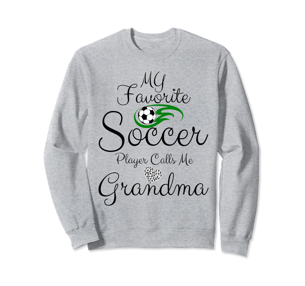 My Favorite Soccer Player Sweatshirt - Casual Everyday Wear for Adults