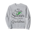 My Favorite Soccer Player Sweatshirt - Casual Everyday Wear for Adults
