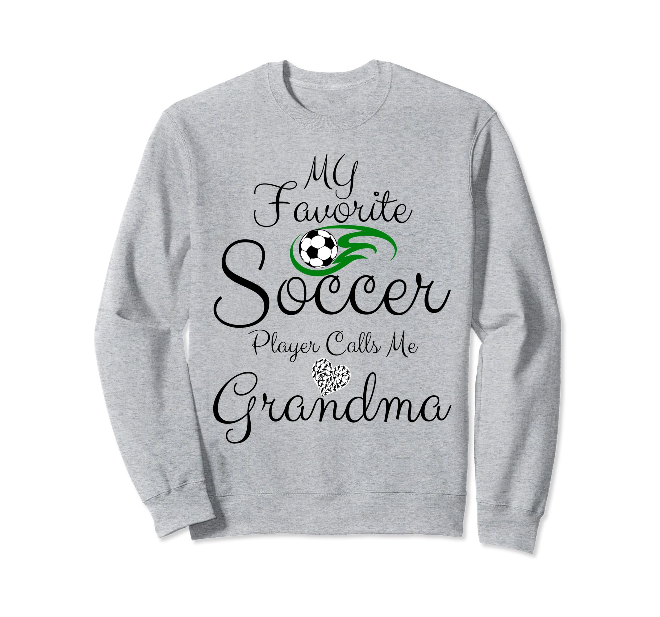 My Favorite Soccer Player Sweatshirt - Casual Everyday Wear for Adults