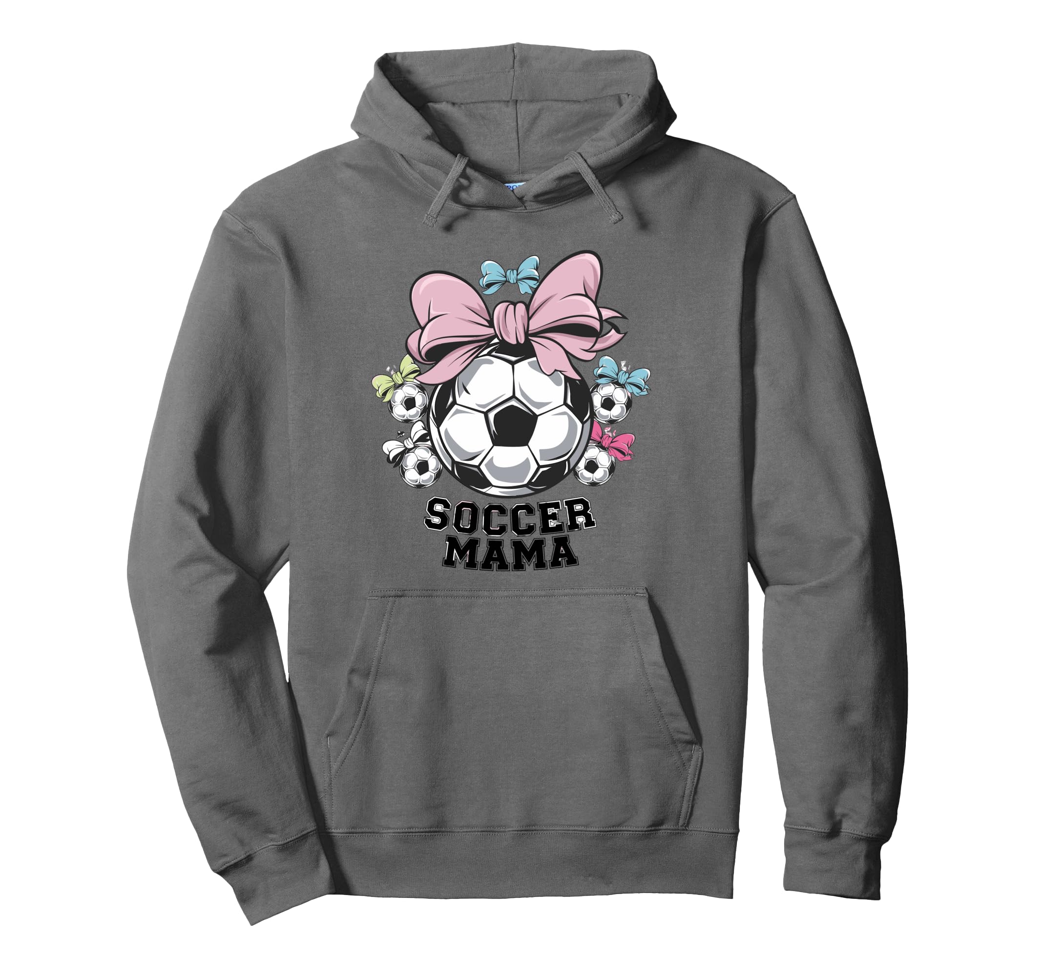 Soccer Mom Proud Supporter Team Hoodie - Unique Graphic for Adults