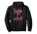 Tackle Breast Cancer Soccer Football Hoodie - Custom Art Print for Adults