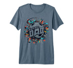 Soccer Dad Family Matching Dad Fathers T-Shirt - Unique Graphic for Adults