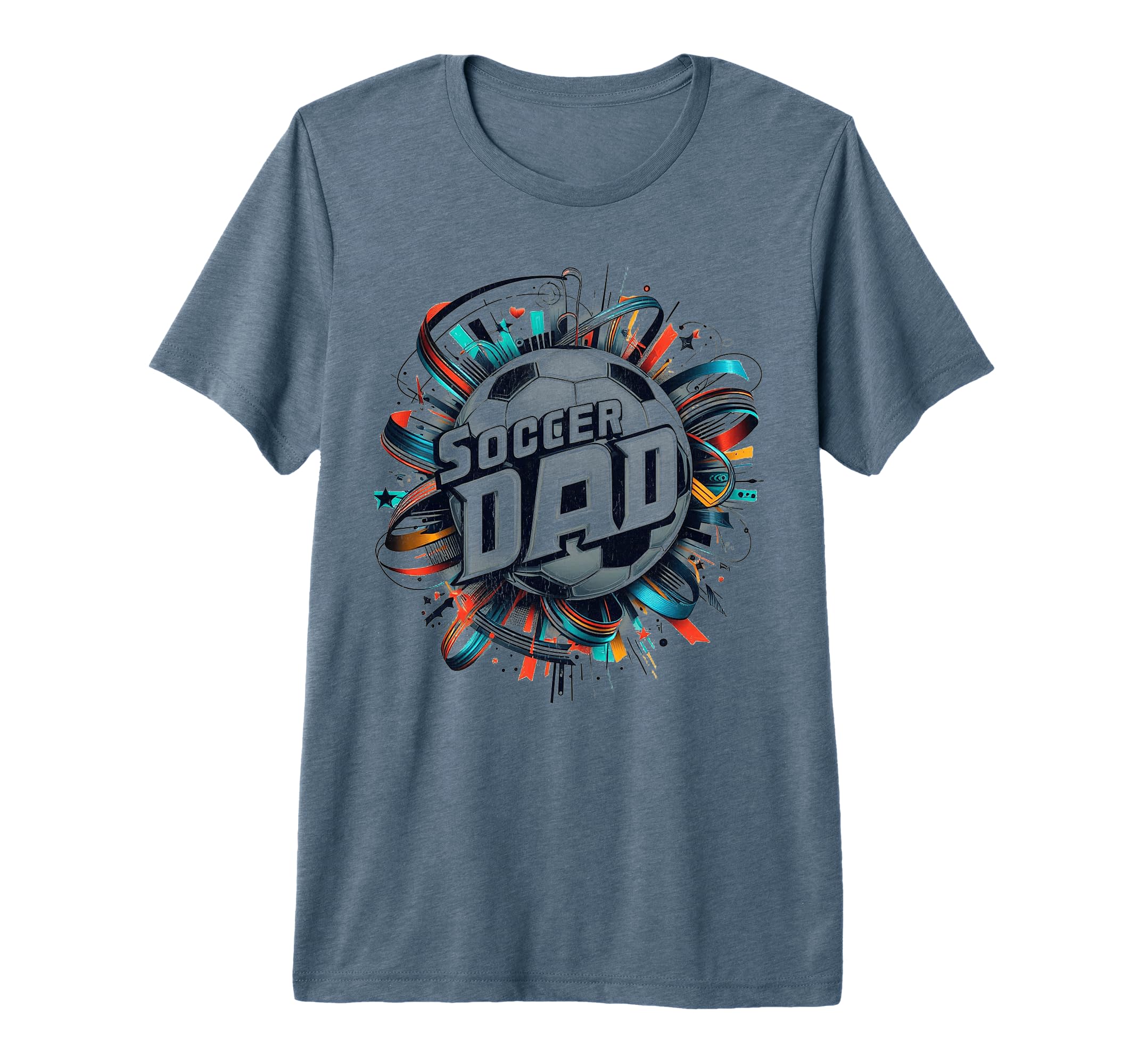 Soccer Dad Family Matching Dad Fathers T-Shirt - Unique Graphic for Adults