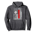 Us American Flag Soccer Patriotic Hoodie - Fun Novelty Design for Adults
