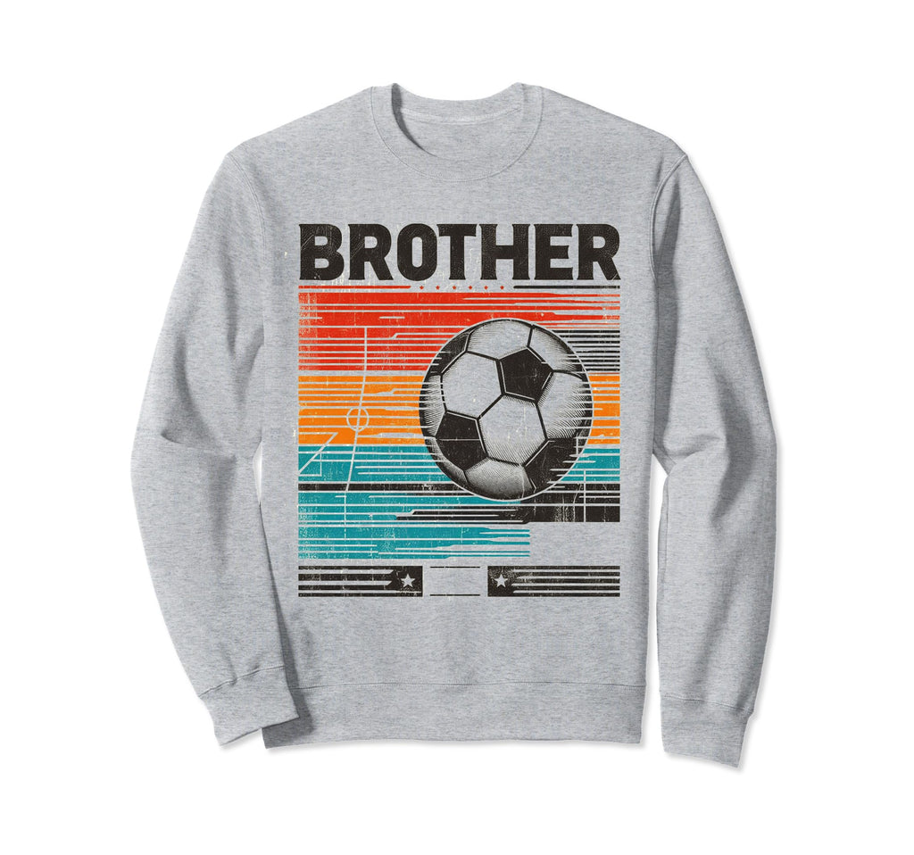 Soccer Brother Family Matching Sweatshirt - Minimalist Print Men Women