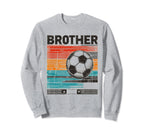 Soccer Brother Family Matching Sweatshirt - Minimalist Print Men Women