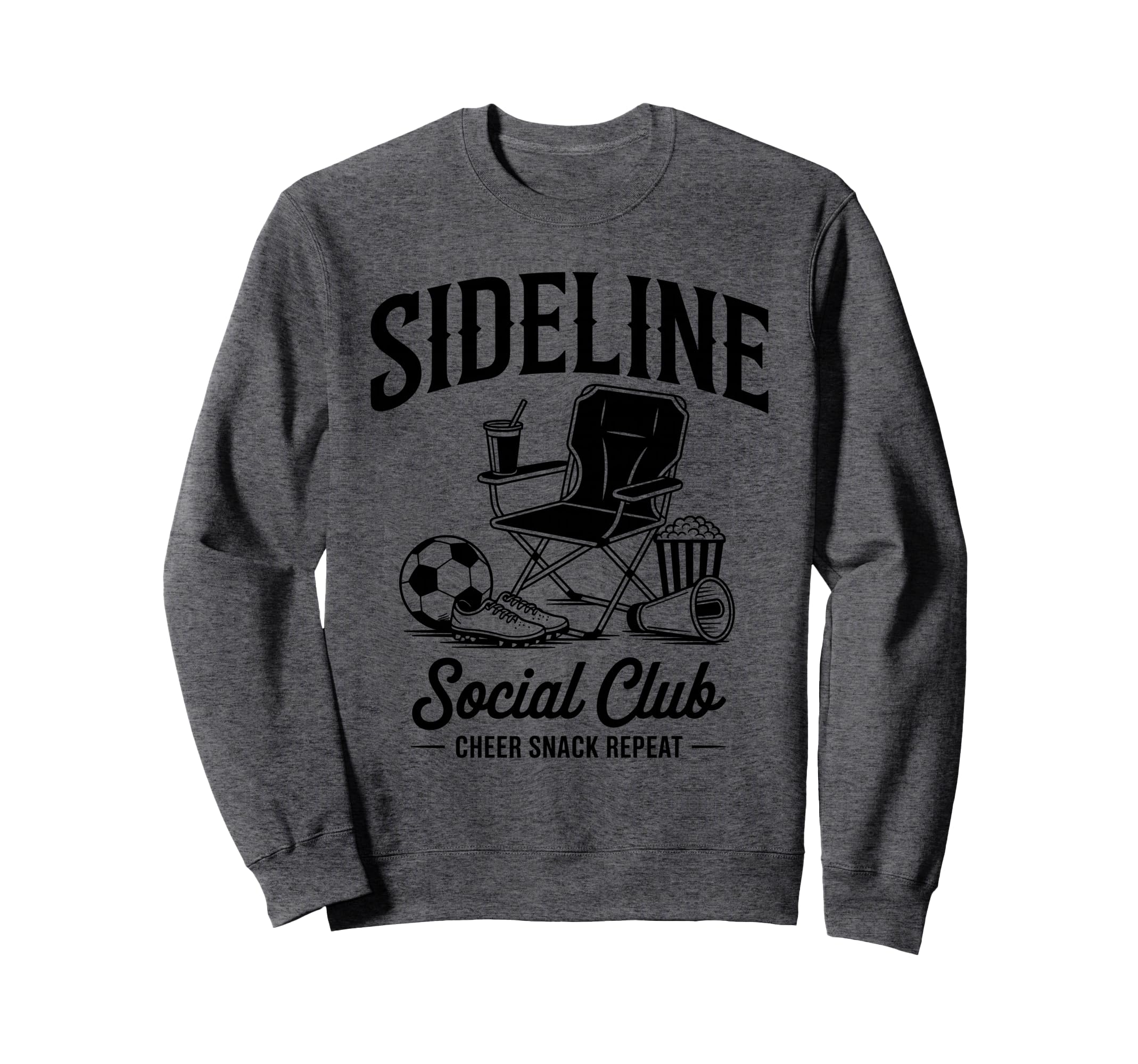 Sideline Social Club Grandma Sweatshirt - Custom Art Print for Adults