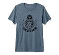 Soccer Mom Skeletton Halloween Soccer T-Shirt - Novelty Apparel for Adults