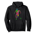 Funny Soccer Controller Gamers Video Hoodie - Casual Everyday Wear Unisex