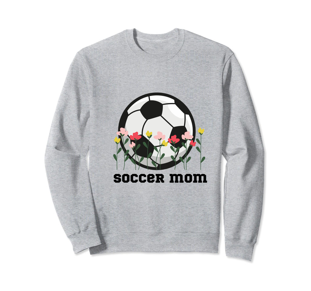 Soccer Mom Soccer Lovers Player Sweatshirt - Trendy Graphic for Adults