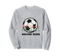 Soccer Mom Soccer Lovers Player Sweatshirt - Trendy Graphic for Adults