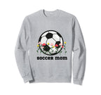 Soccer Mom Soccer Lovers Player Sweatshirt - Trendy Graphic for Adults