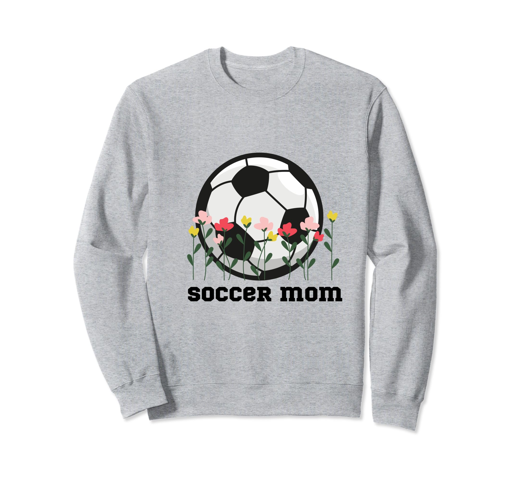 Soccer Mom Soccer Lovers Player Sweatshirt - Trendy Graphic for Adults