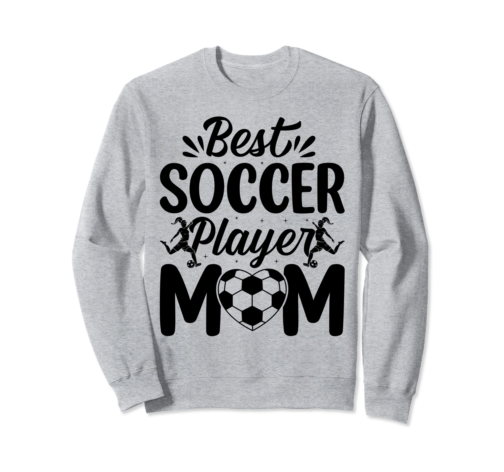 Soccer Lover Soccer Mama Best Sweatshirt - Custom Art Print for Adults