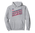 U S Soccer Perform Gray Uswnt Hoodie - Unique Graphic for Adults