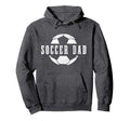 Soccer Dad Fathers Day Soccer Player Hoodie - Trendy Graphic for Adults
