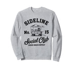 Sideline Social Club Soccer Mom Game Sweatshirt - Trendy Graphic Men Women