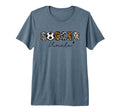 Mens Soccer Uncle Leopard Family Matching T-Shirt - Graphic Print Unisex